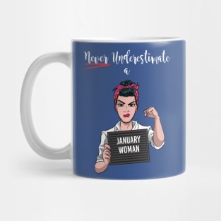January Woman Mug
